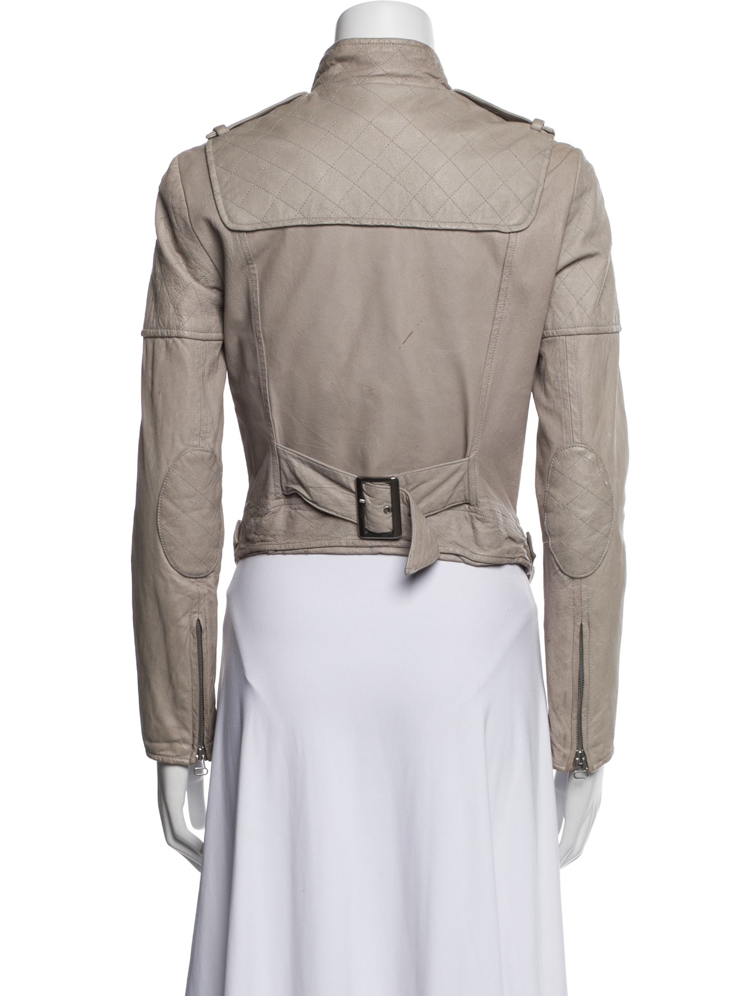 Alice + Olivia Suede Biker Jacket