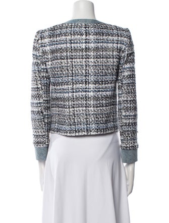Alice + Olivia Tweed Pattern Jacket
