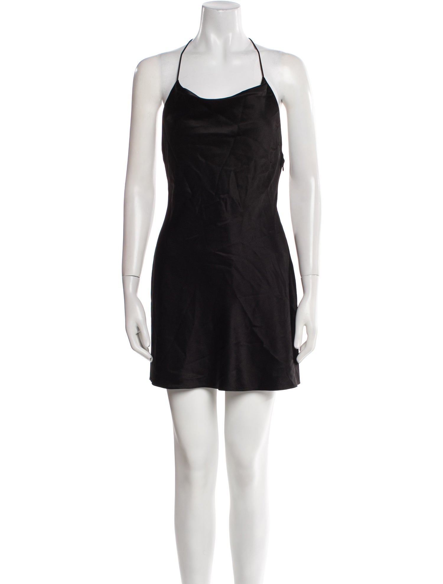 Alice + Olivia Square Neckline Mini Dress