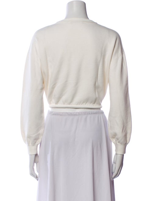 Alice + Olivia Wool Crew Neck Sweater