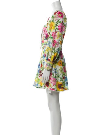 Alice + Olivia Printed Mini Dress