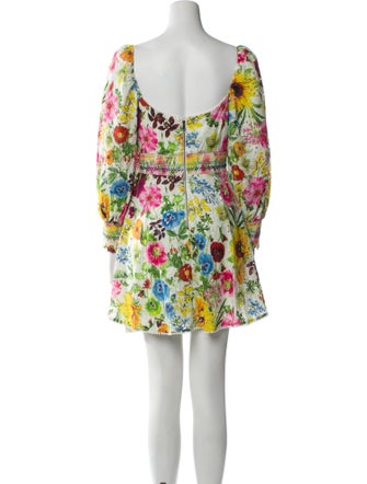 Alice + Olivia Printed Mini Dress