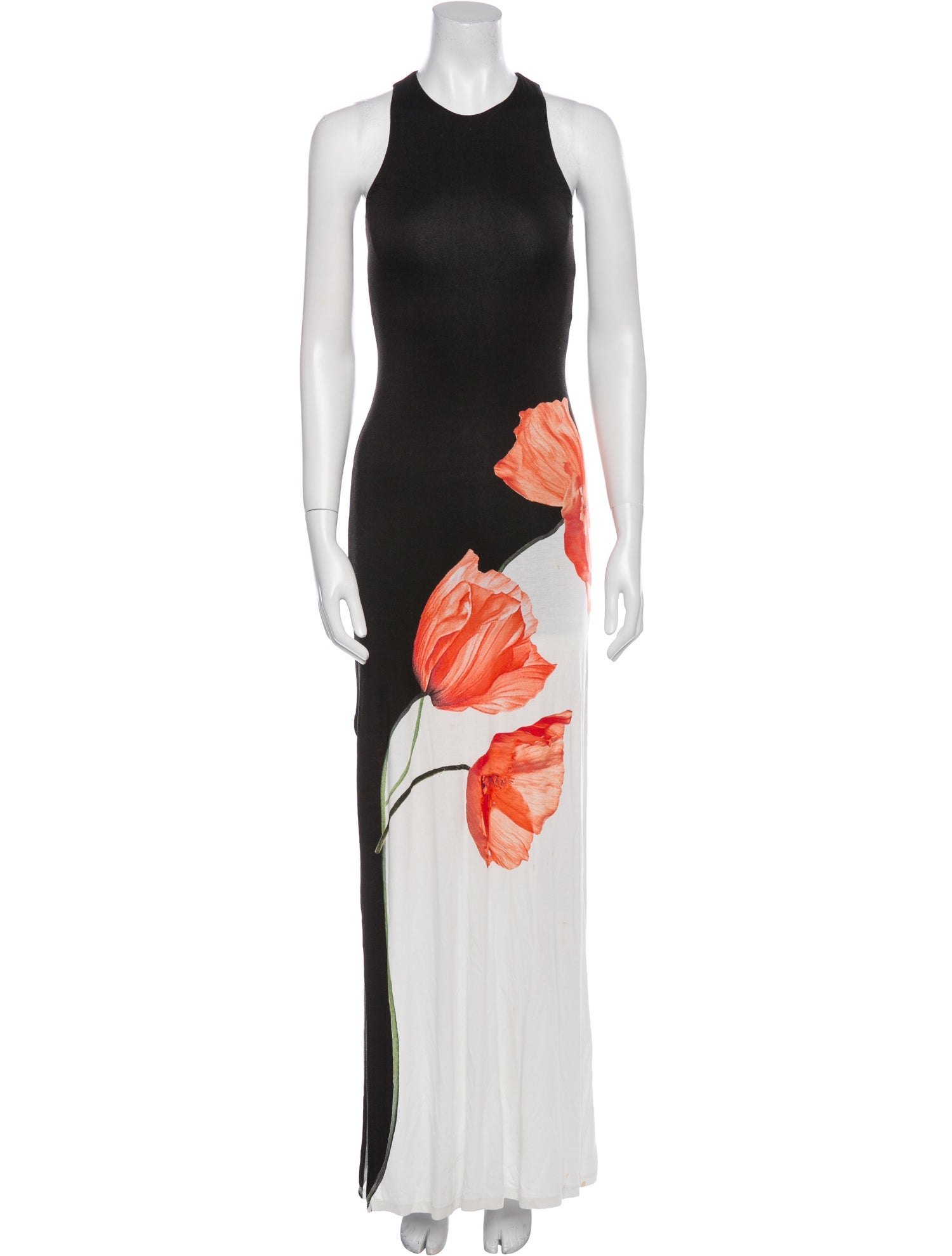 Alice + Olivia Printed Long Dress