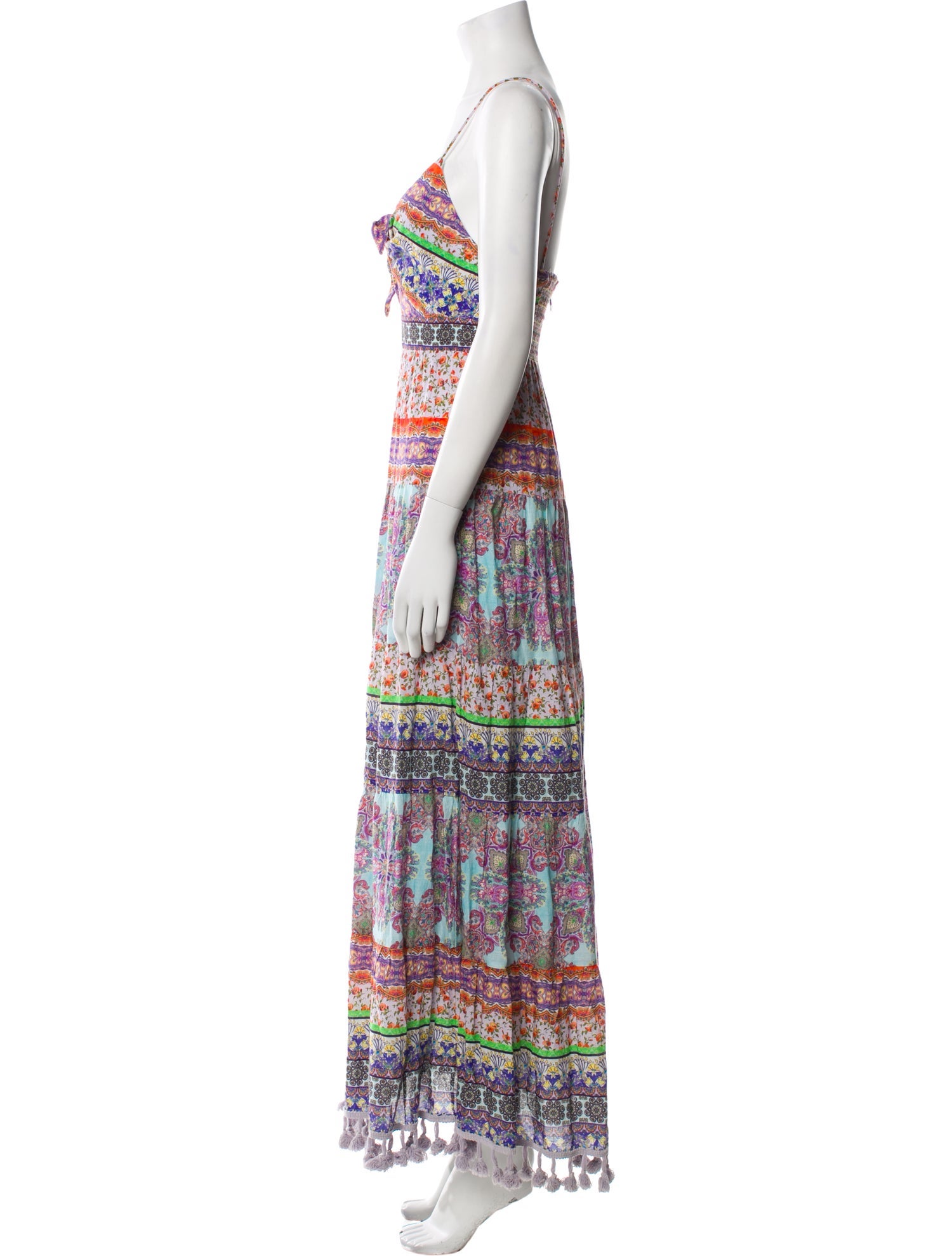Alice + Olivia Printed Long Dress