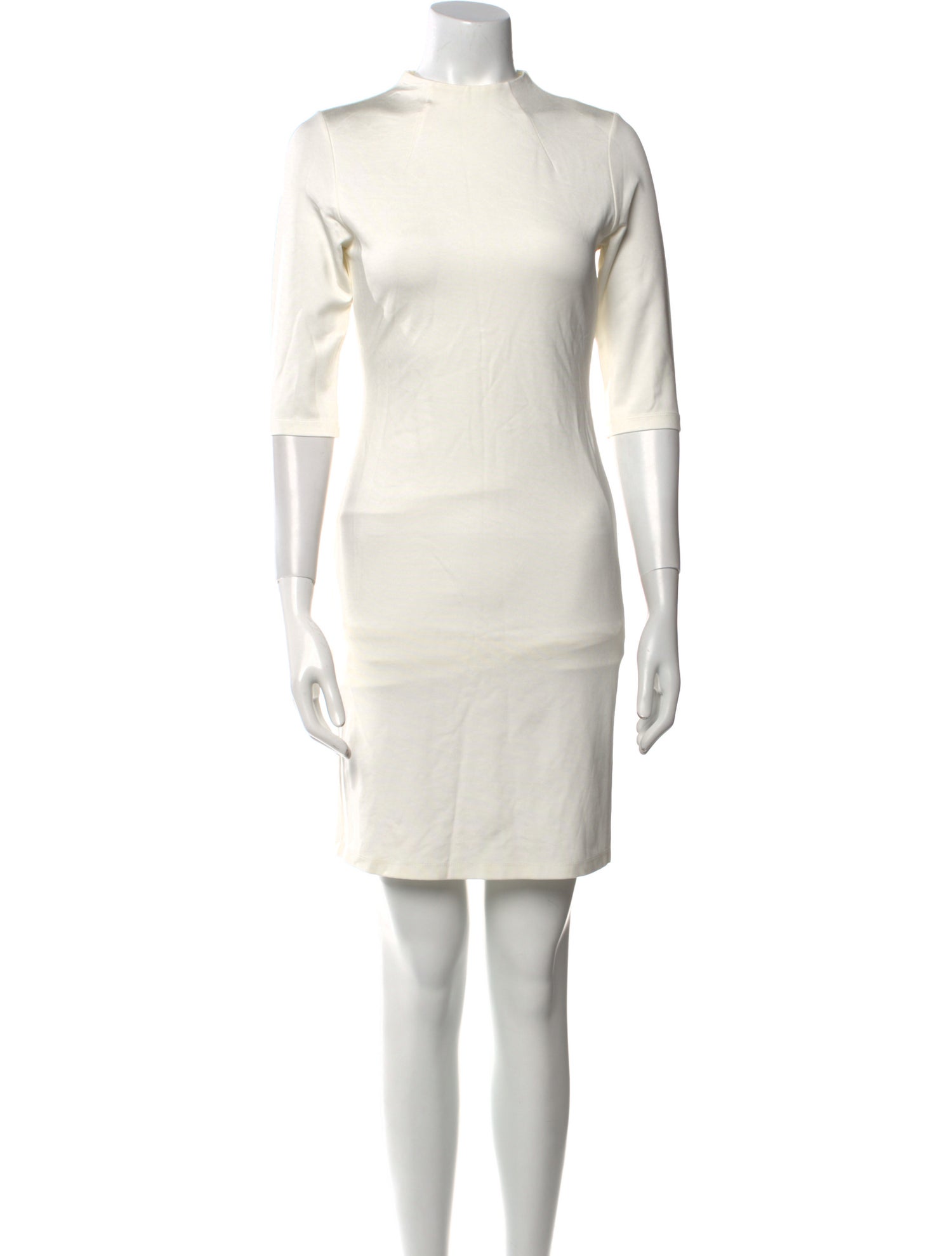 Alice + Olivia Crew Neck Mini Dress