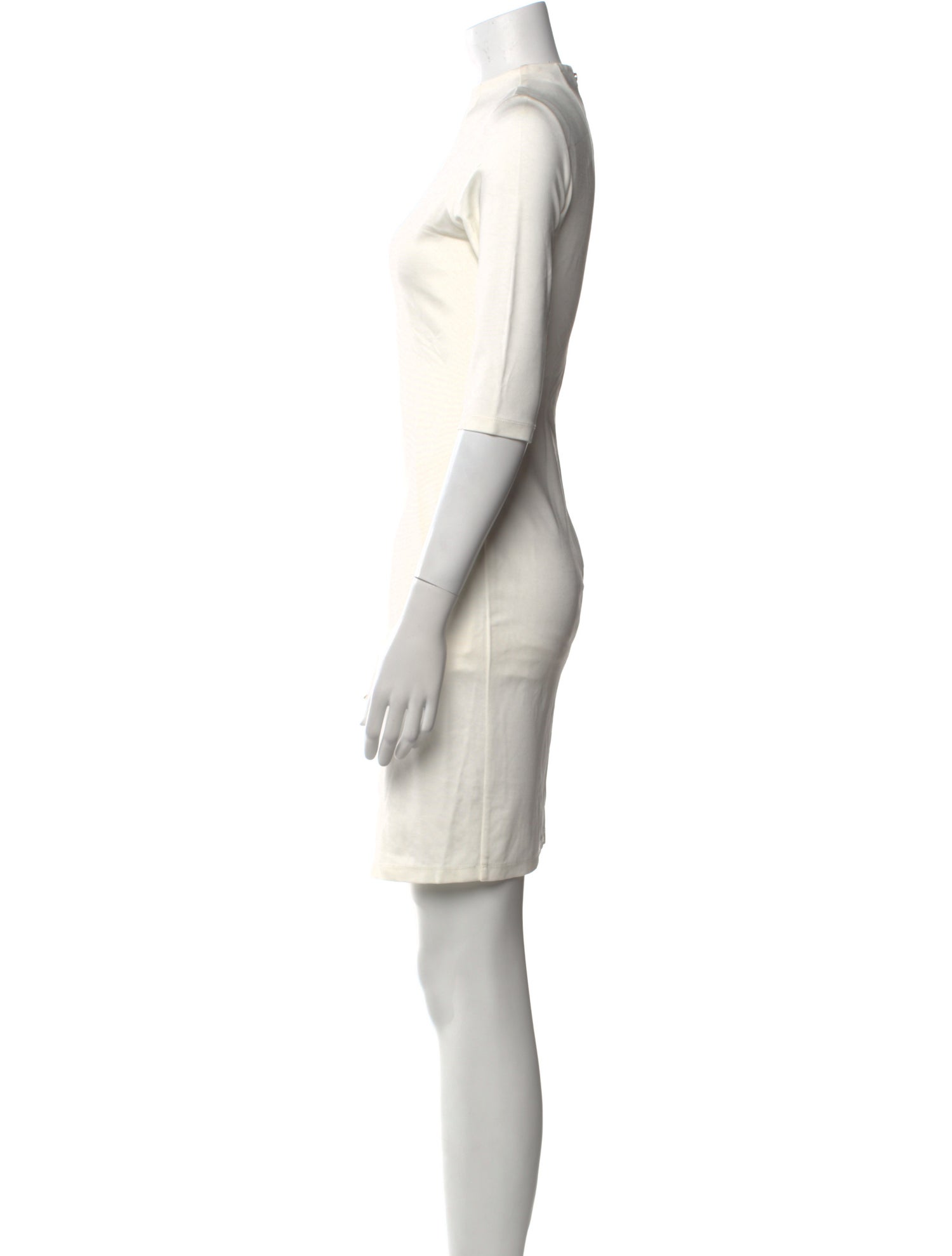 Alice + Olivia Crew Neck Mini Dress