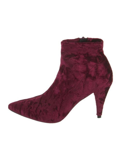 Alice + Olivia Velvet Boots