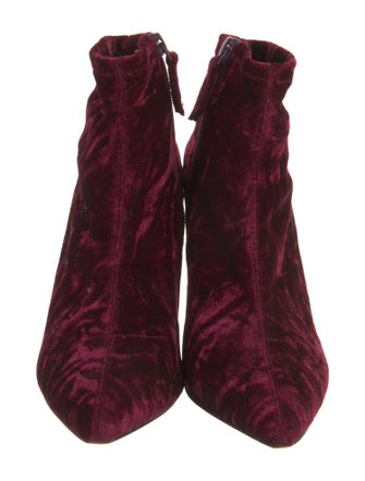 Alice + Olivia Velvet Boots