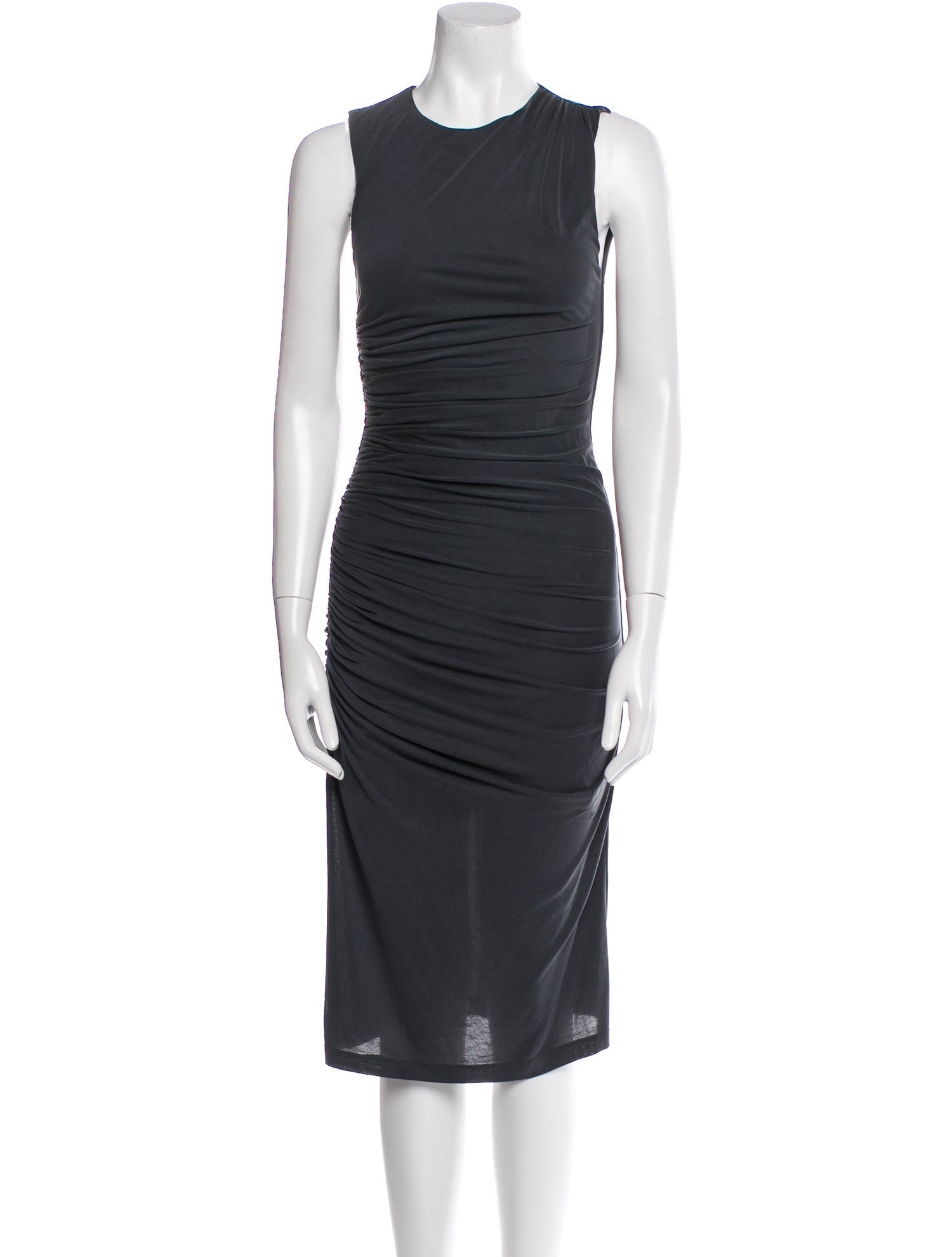 Alice + Olivia Crew Neck Knee-Length Dress