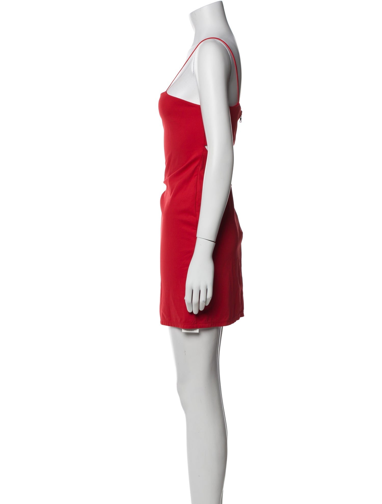 Alice + Olivia Square Neckline Mini Dress