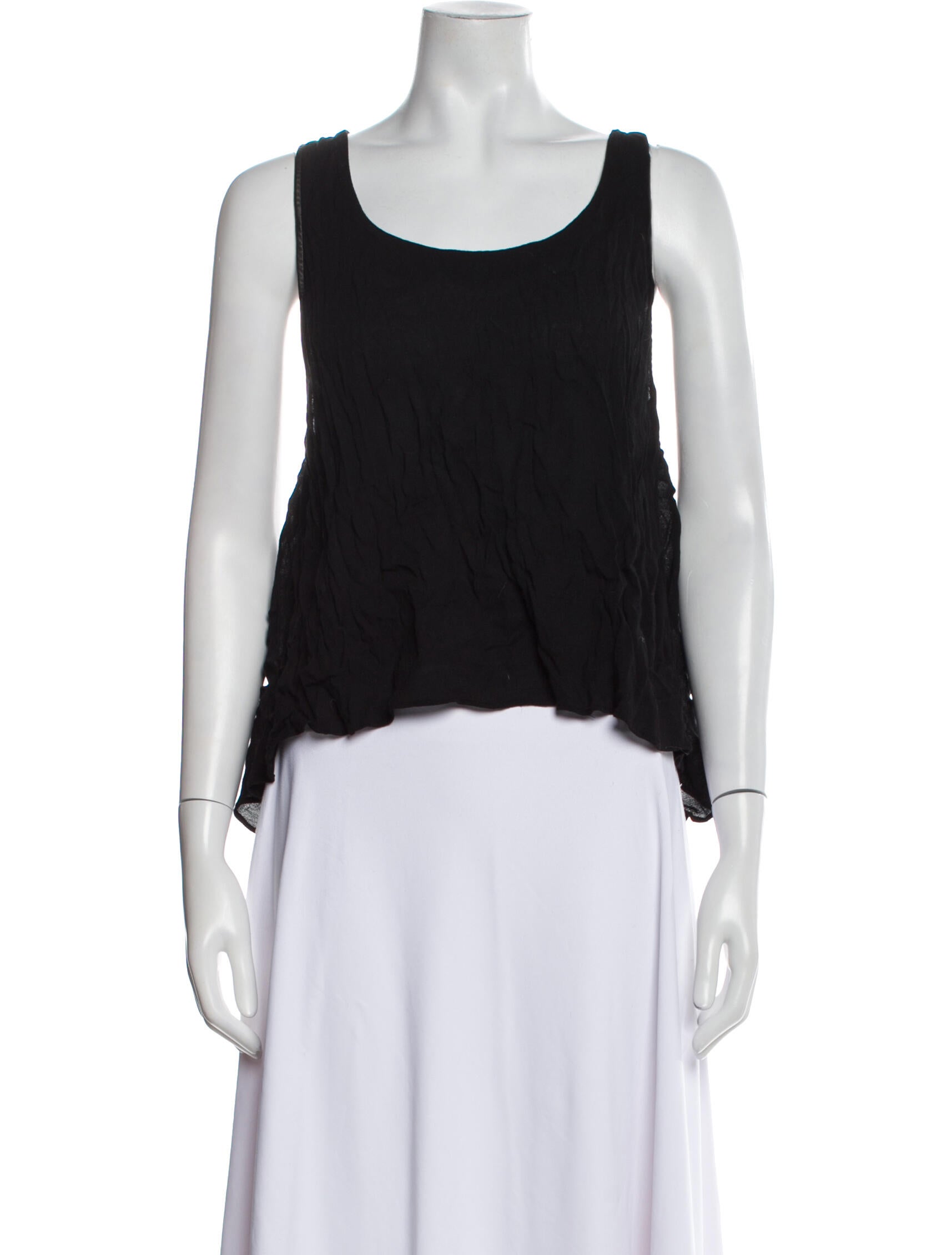 Alice + Olivia Scoop Neck Sleeveless Top
