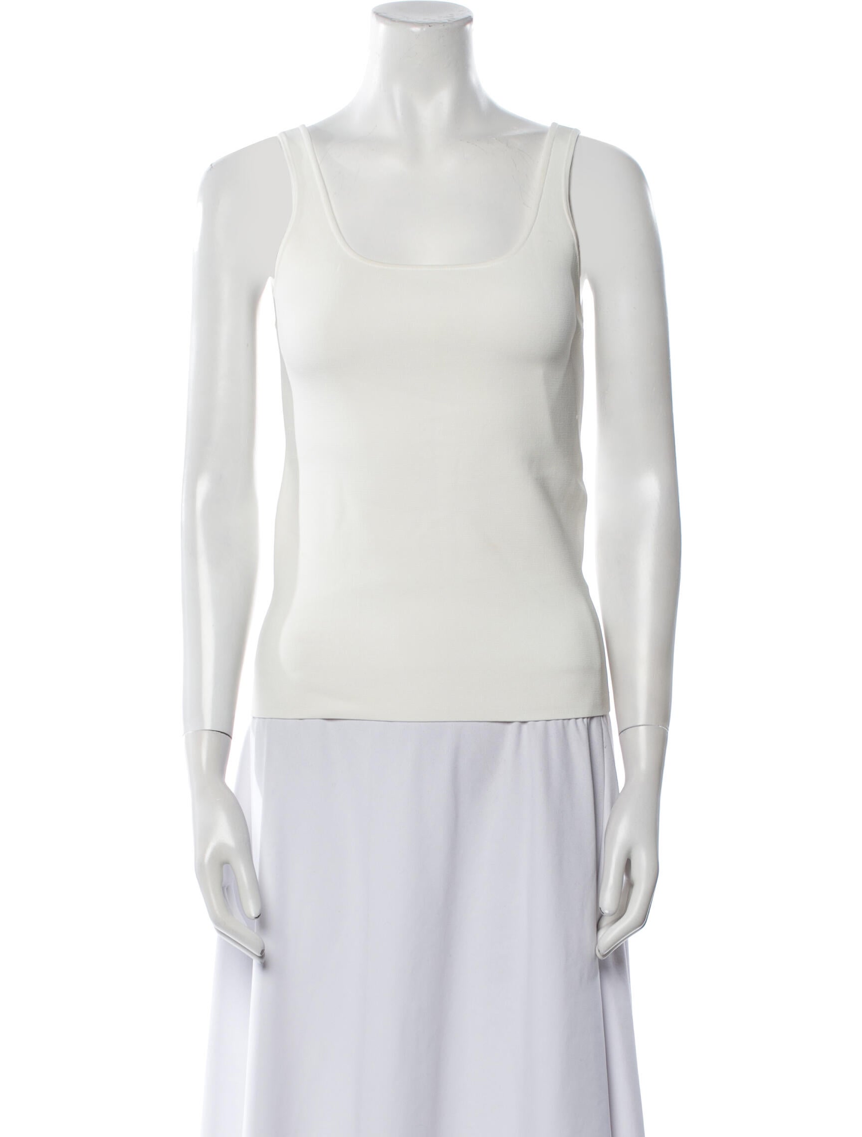 Alice + Olivia Scoop Neck Sleeveless Top