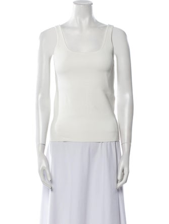 Alice + Olivia Scoop Neck Sleeveless Top