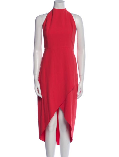 Alice + Olivia Mock Neck Long Dress