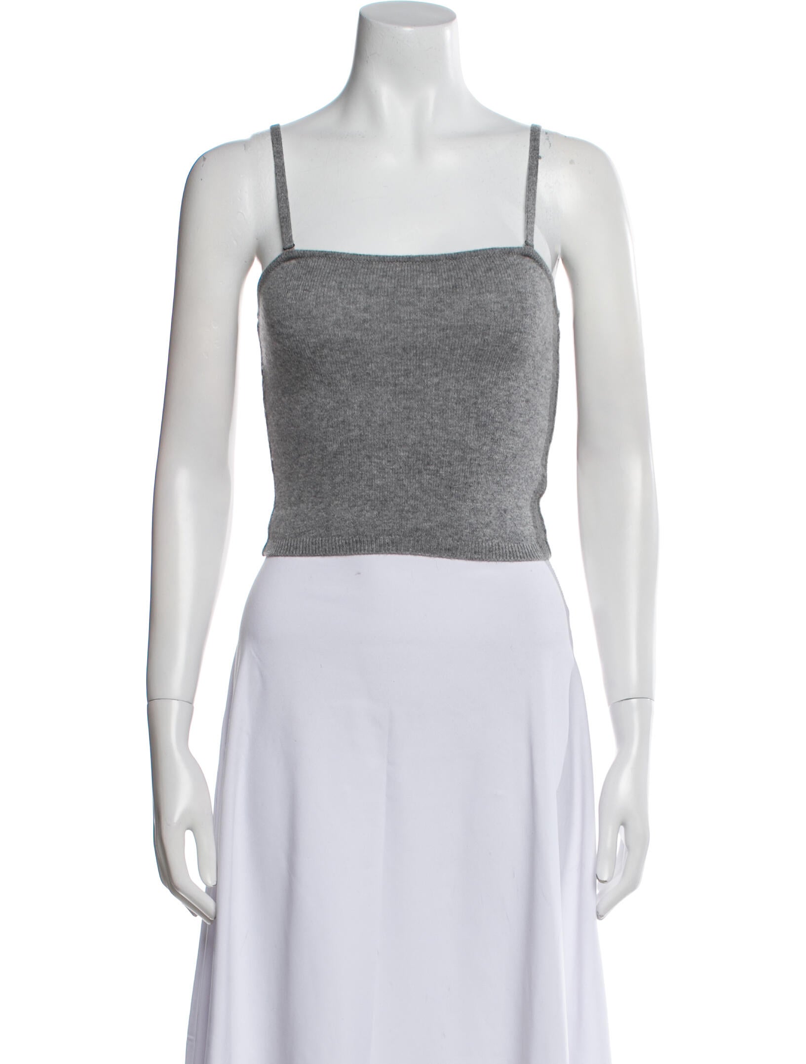 Alice + Olivia Cashmere Square Neckline Crop Top w/ Tags