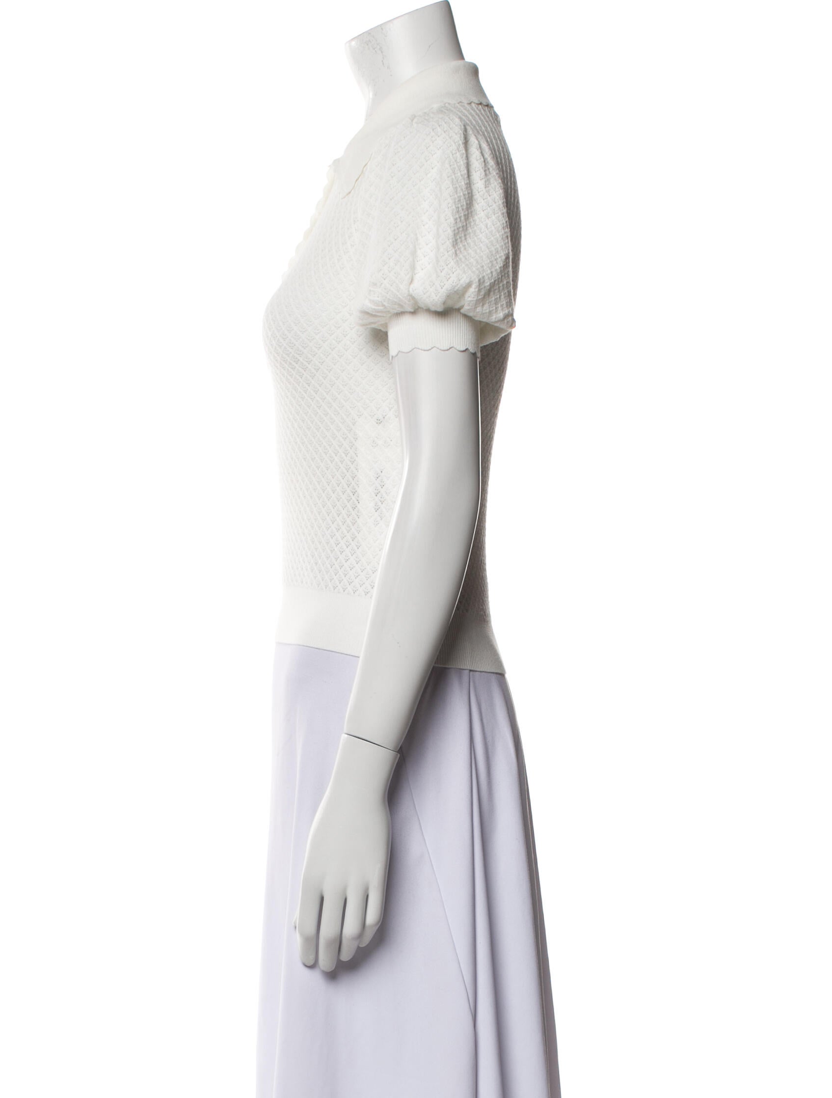 Alice + Olivia Short Sleeve Polo