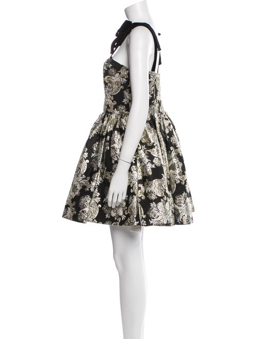 Alice + Olivia Floral Print Mini Dress