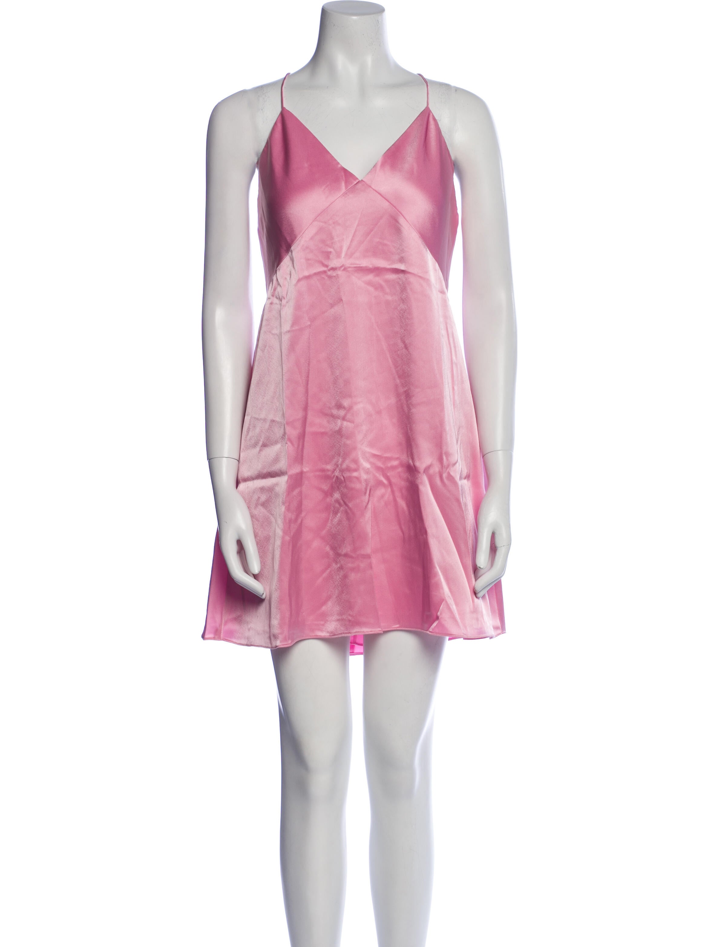 Alice + Olivia V-Neck Mini Dress