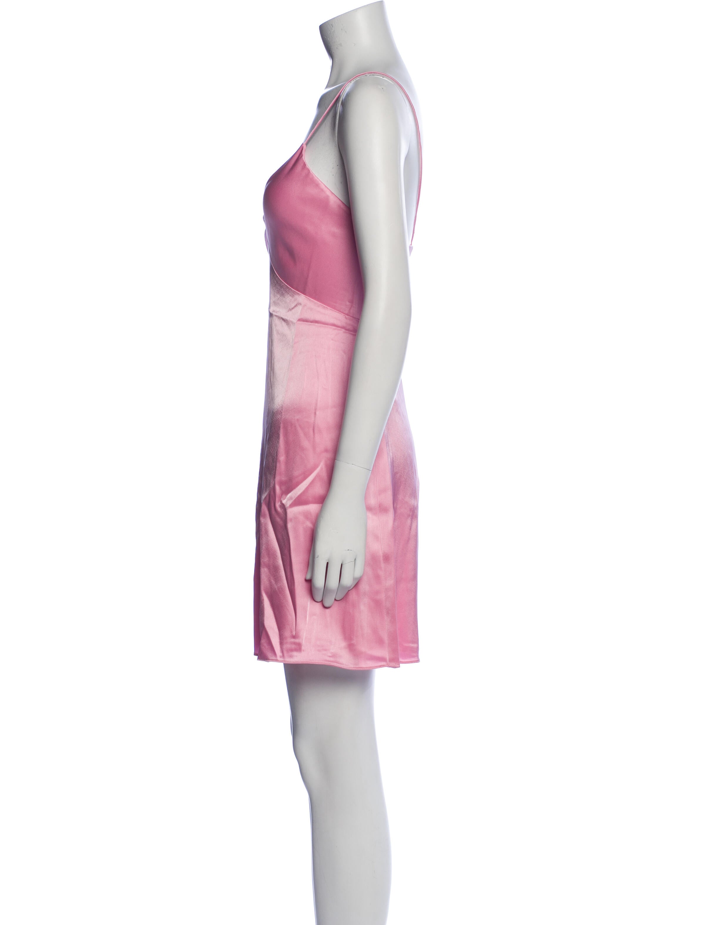 Alice + Olivia V-Neck Mini Dress