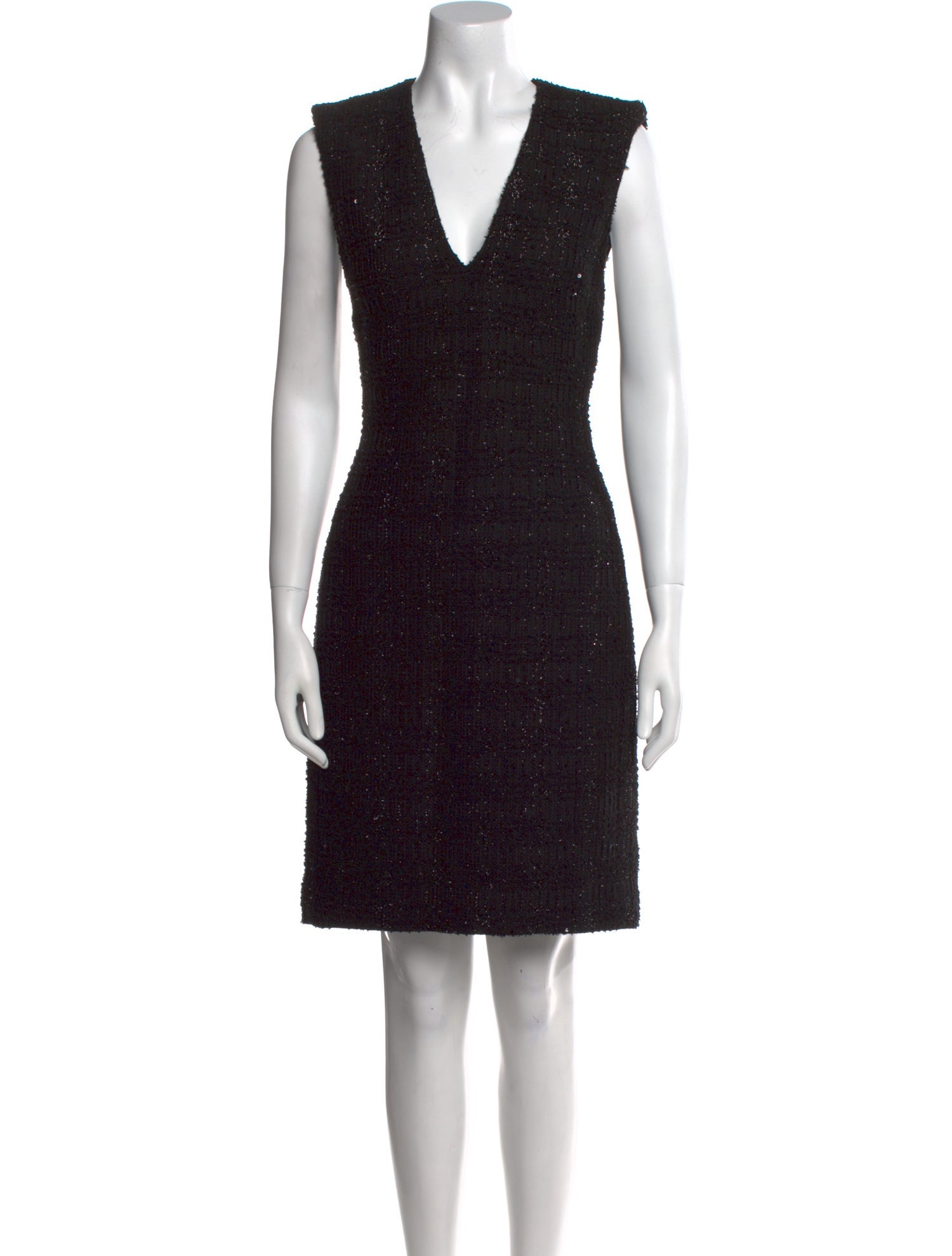 Alice + Olivia V-Neck Knee-Length Dress