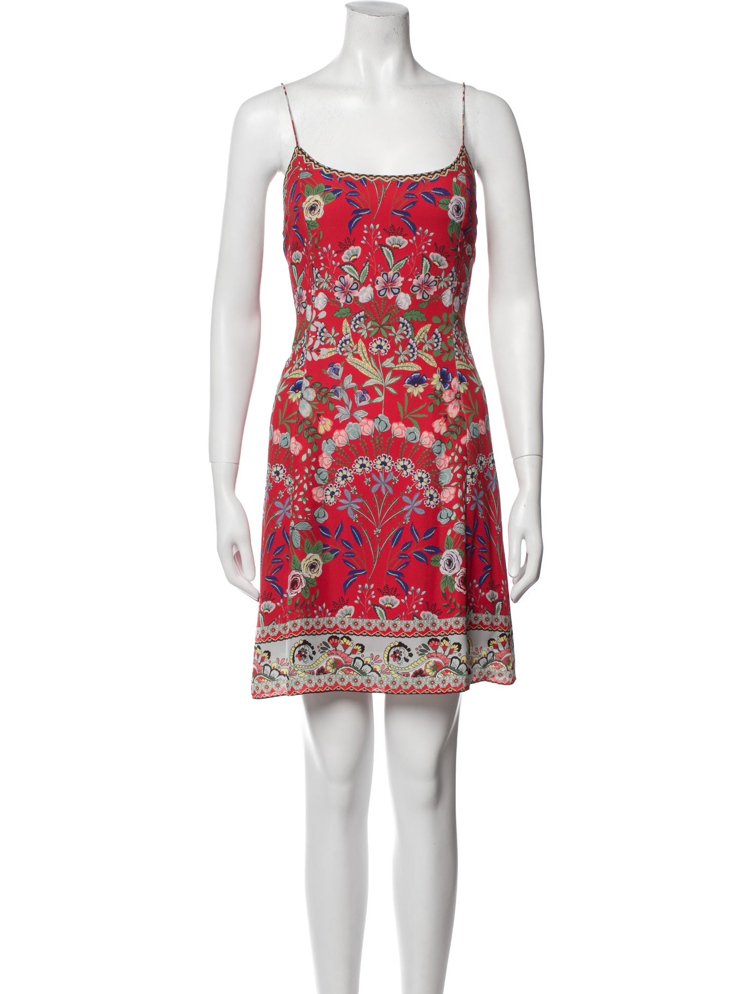 Alice + Olivia Floral Print Mini Dress