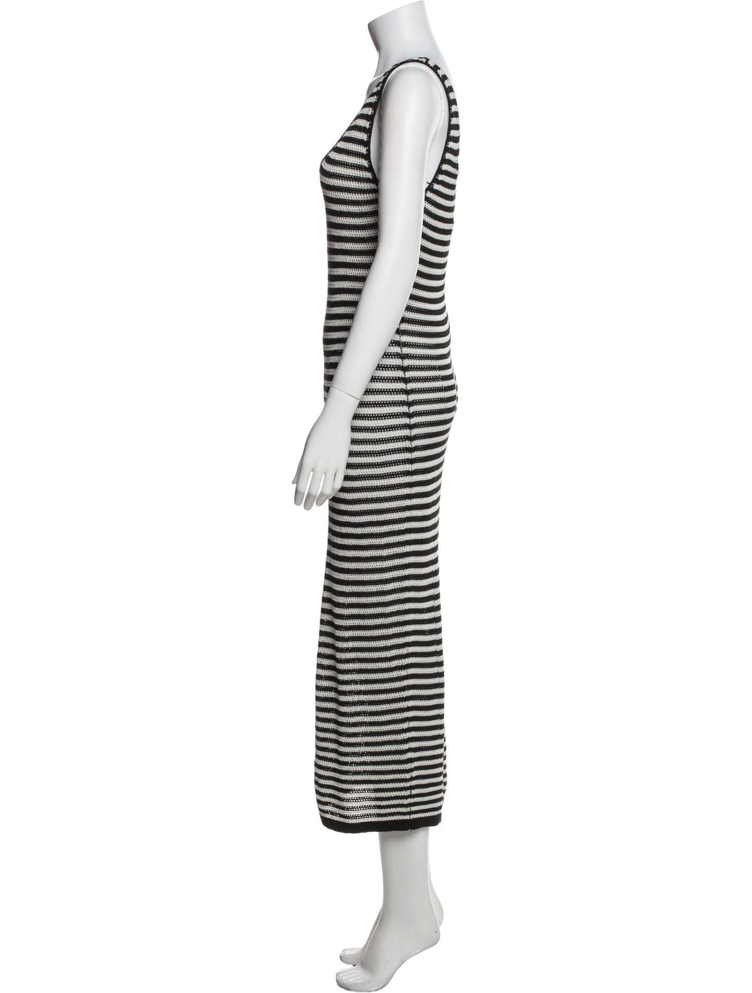 Alice + Olivia Striped Long Dress