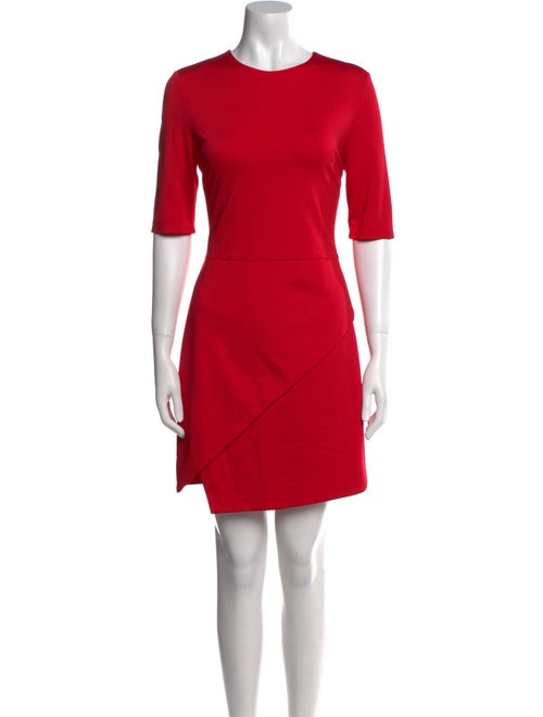 Alice + Olivia Crew Neck Mini Dress