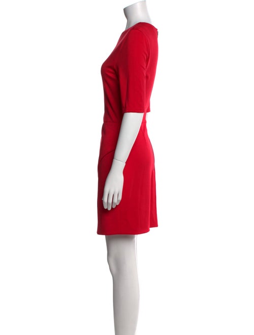 Alice + Olivia Crew Neck Mini Dress