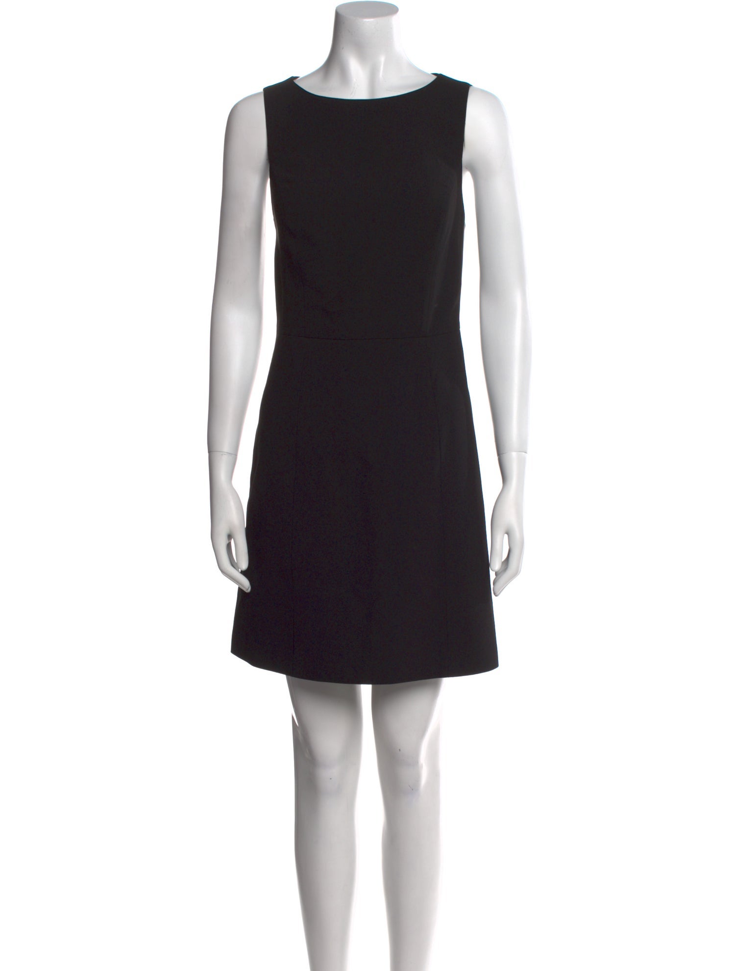 Alice + Olivia Bateau Neckline Mini Dress
