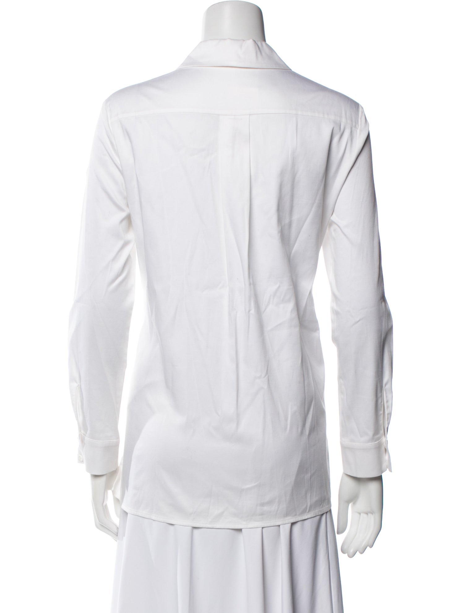 Alice + Olivia Long Sleeve Button-Up Top