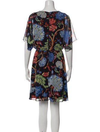 Alice + Olivia Floral Print Mini Dress