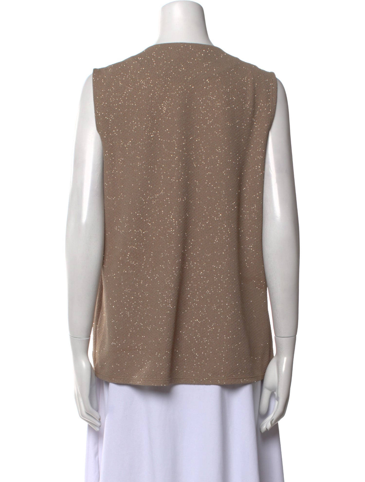 Alice + Olivia V-Neck Sleeveless Top