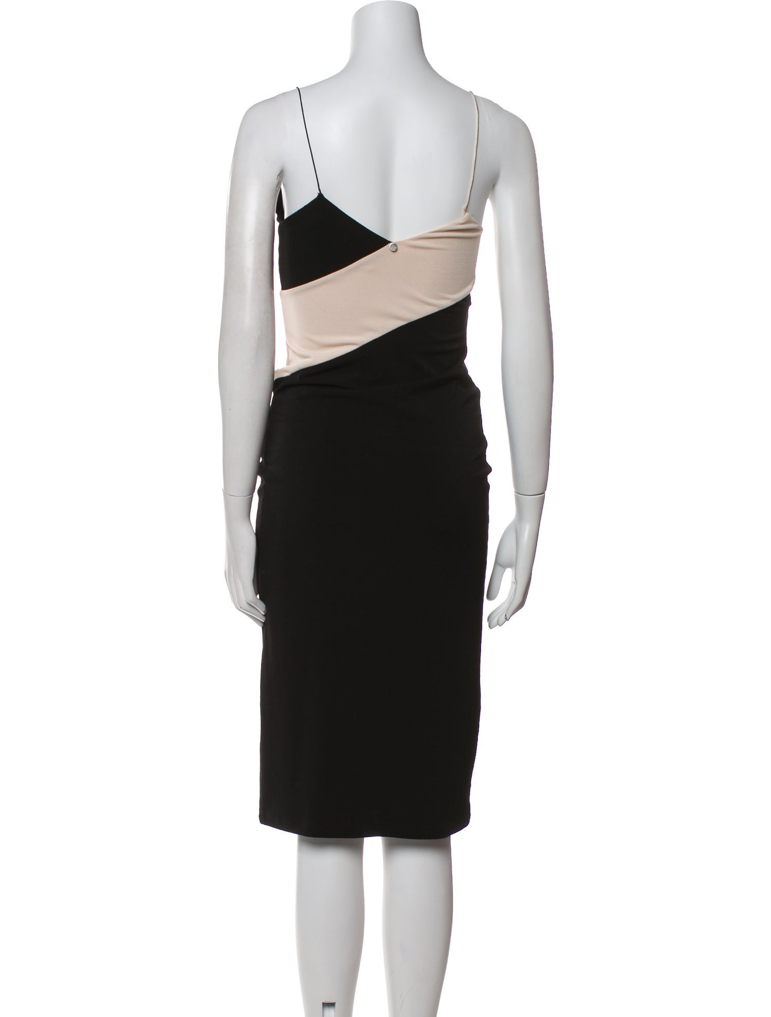 Alice + Olivia V-Neck Midi Length Dress