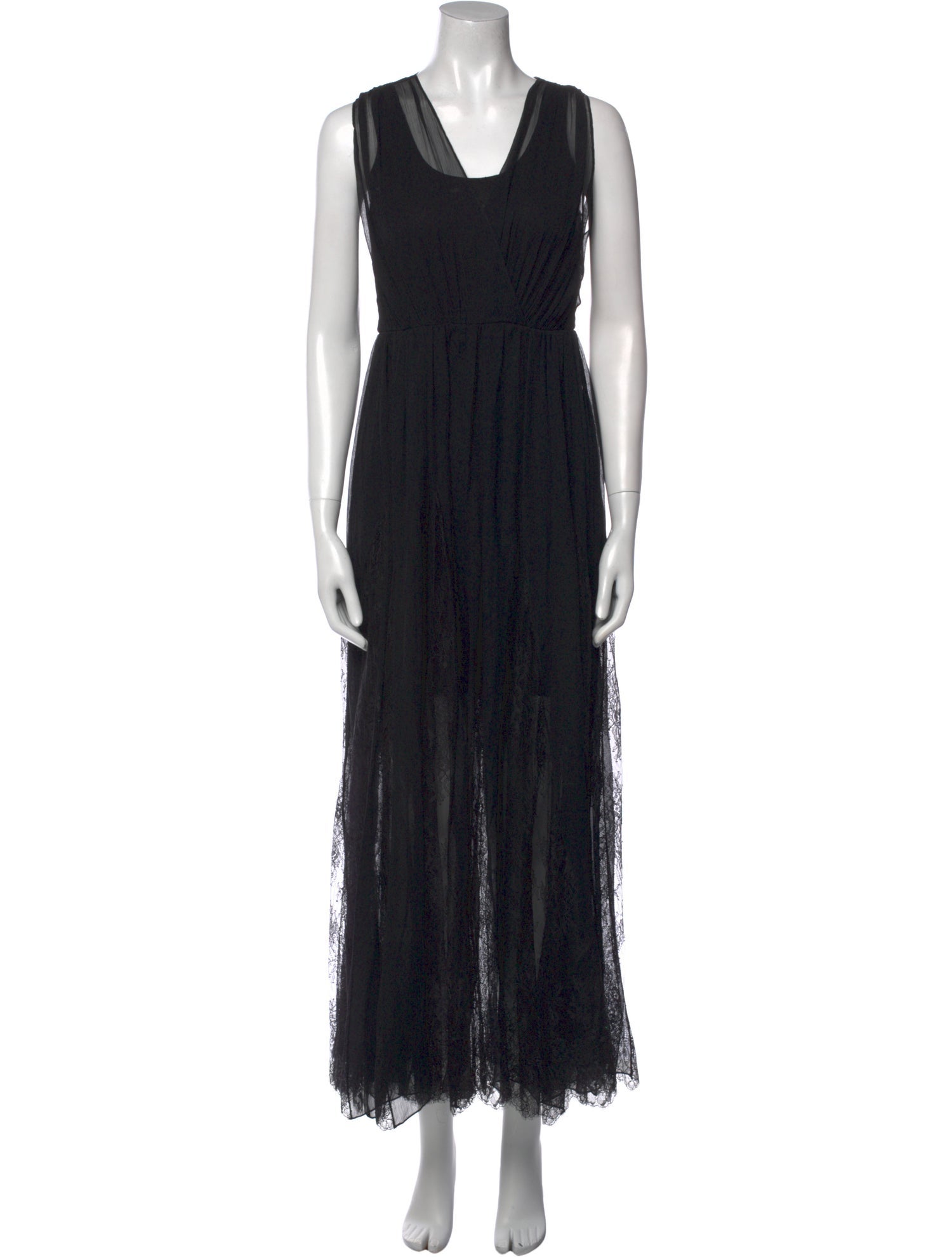 Alice + Olivia Silk Long Dress