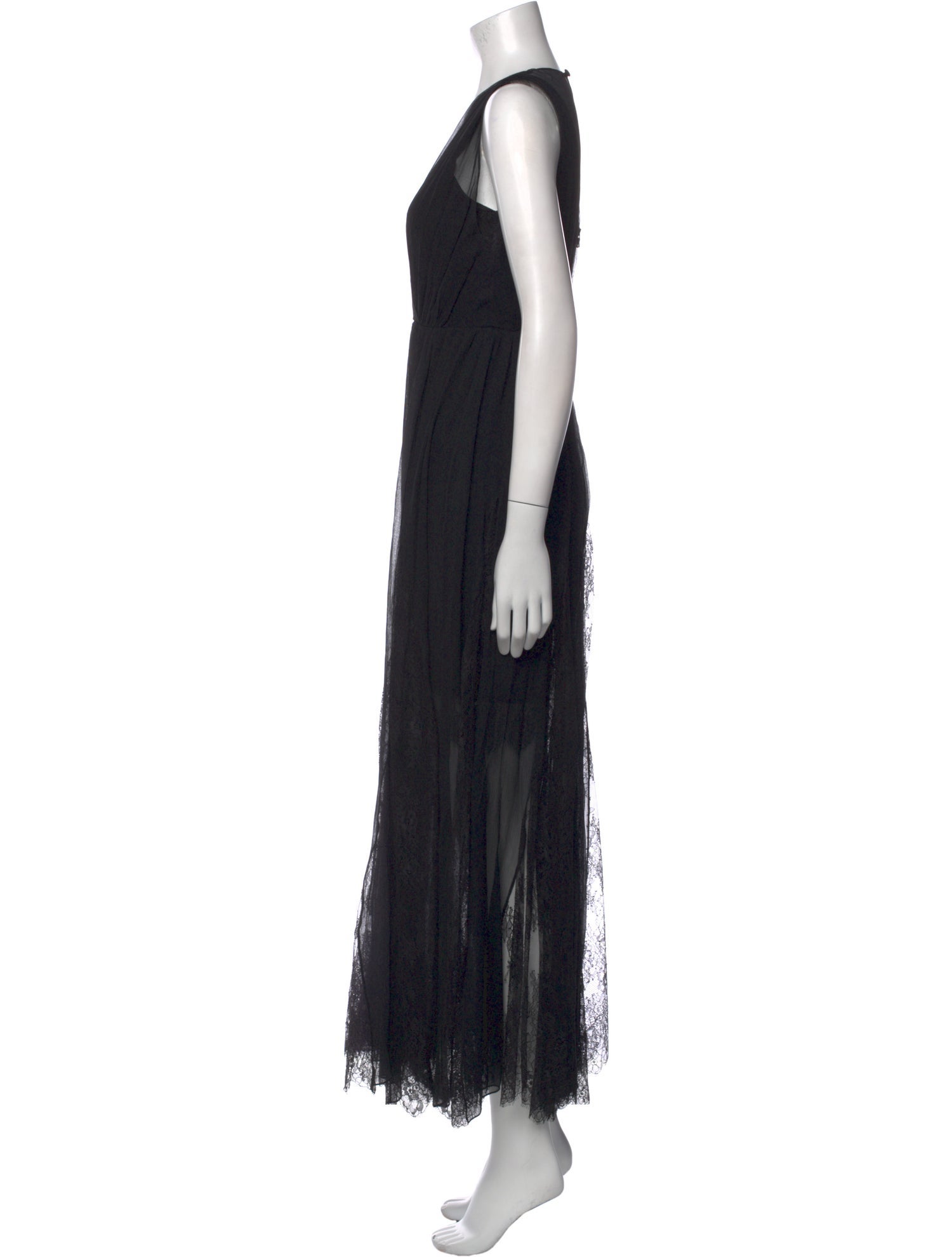 Alice + Olivia Silk Long Dress
