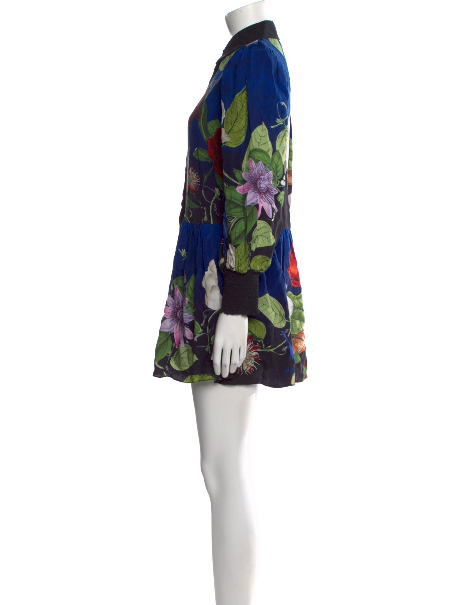 Alice + Olivia Floral Print Mini Dress