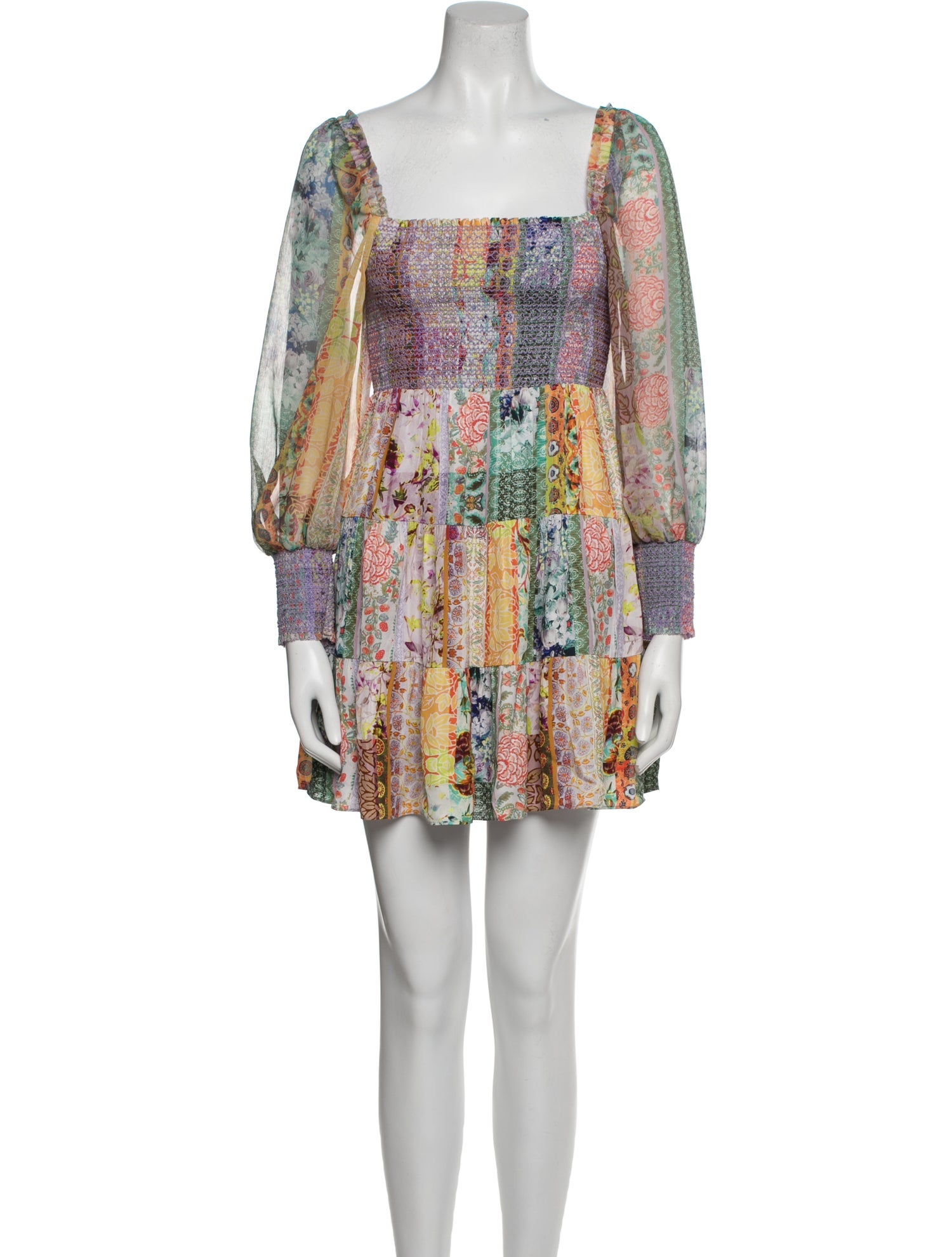 Alice + Olivia Printed Mini Dress