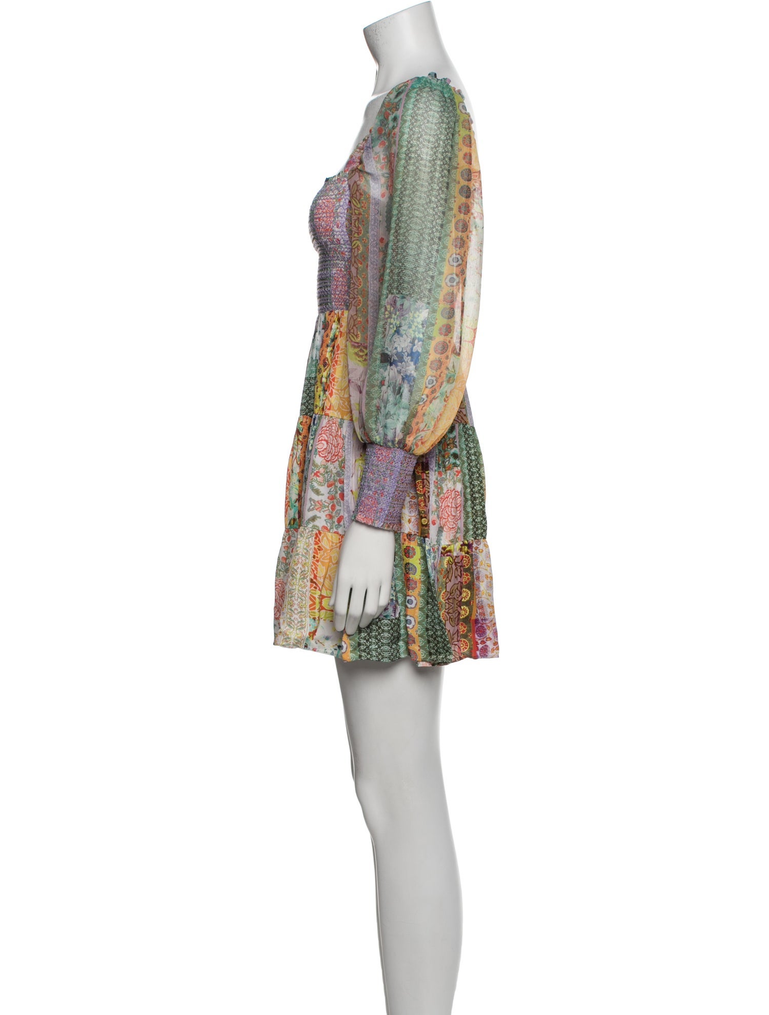 Alice + Olivia Printed Mini Dress