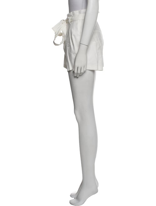 Alice + Olivia Linen Mini Shorts