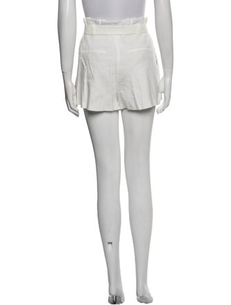 Alice + Olivia Linen Mini Shorts