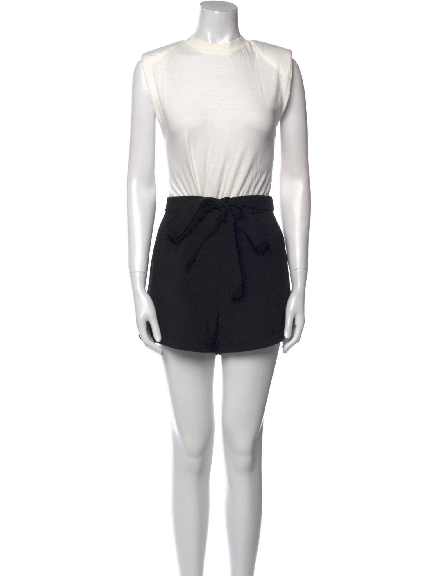 Alice + Olivia Crew Neck Romper