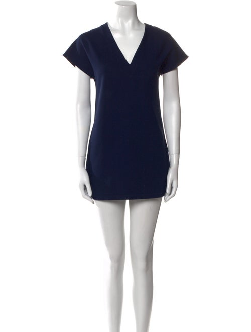 Alice + Olivia V-Neck Mini Dress