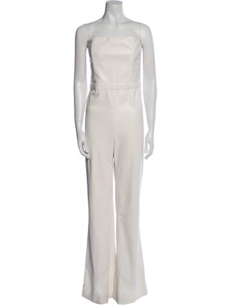 Alice + Olivia Strapless Jumpsuit