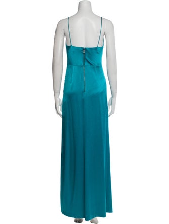 Alice + Olivia V-Neck Long Dress