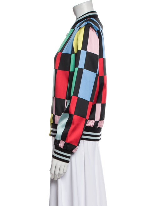 Alice + Olivia Printed Bomber Jacket