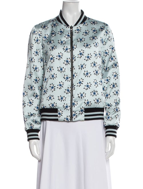 Alice + Olivia Printed Bomber Jacket