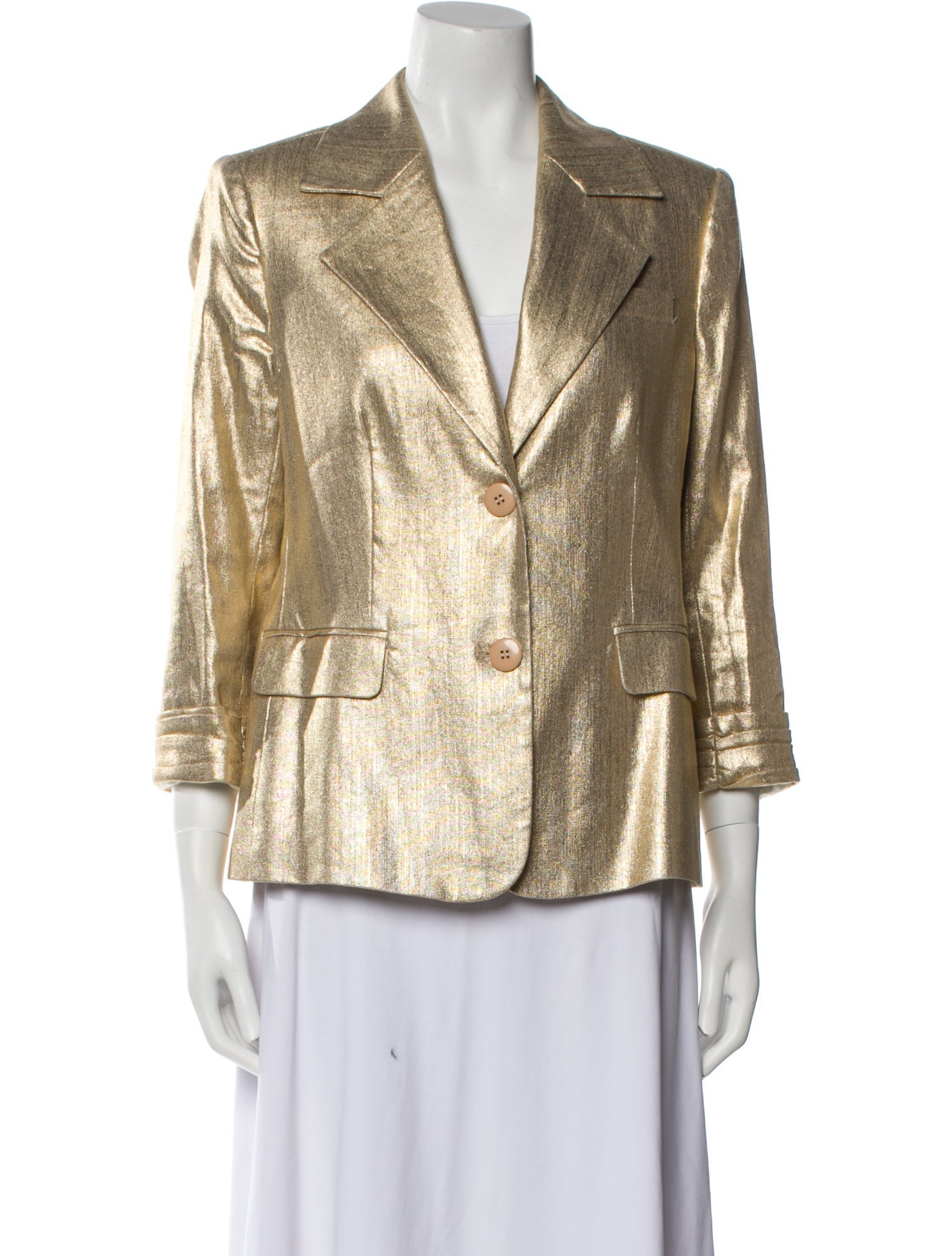 Alice + Olivia Linen Blazer