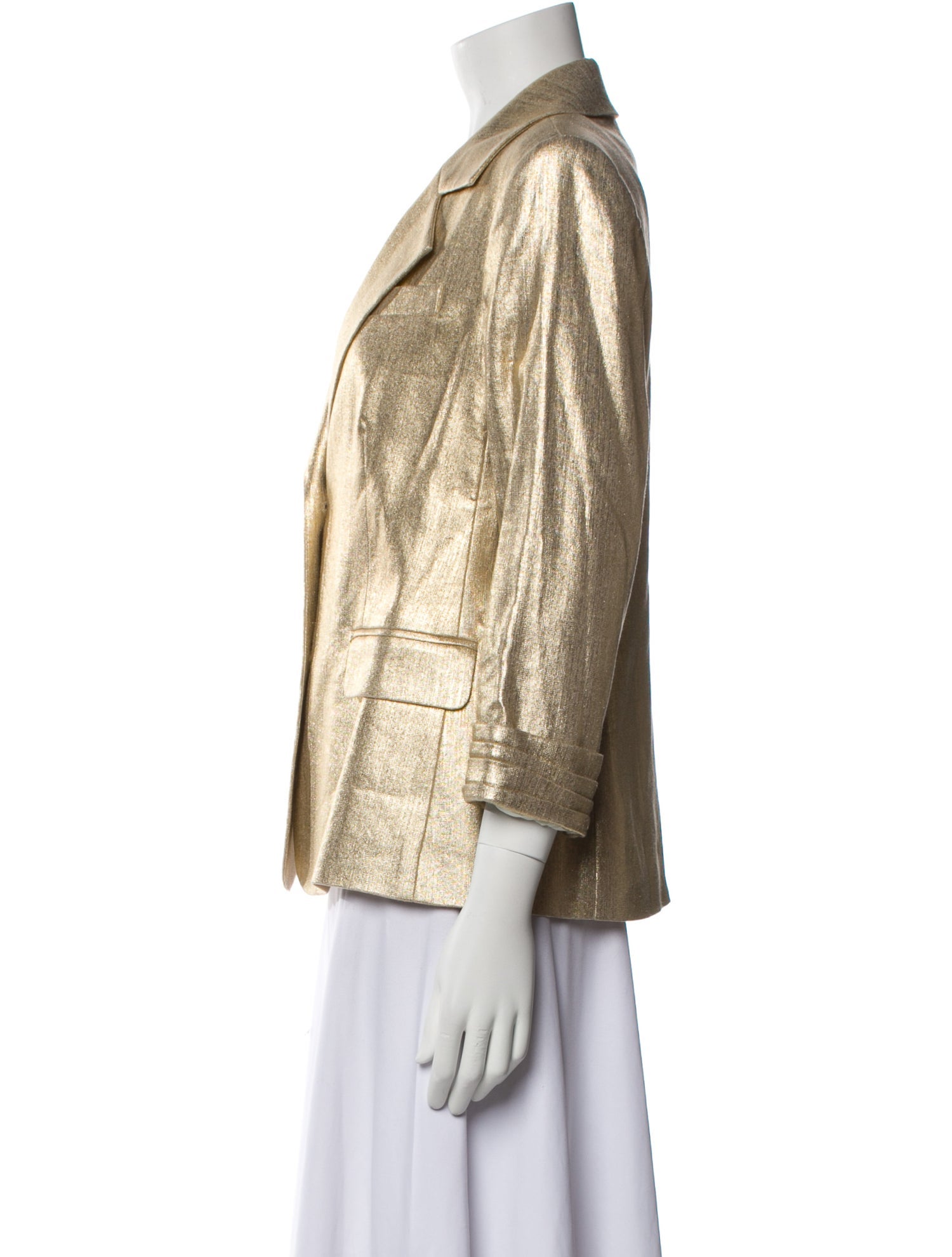 Alice + Olivia Linen Blazer