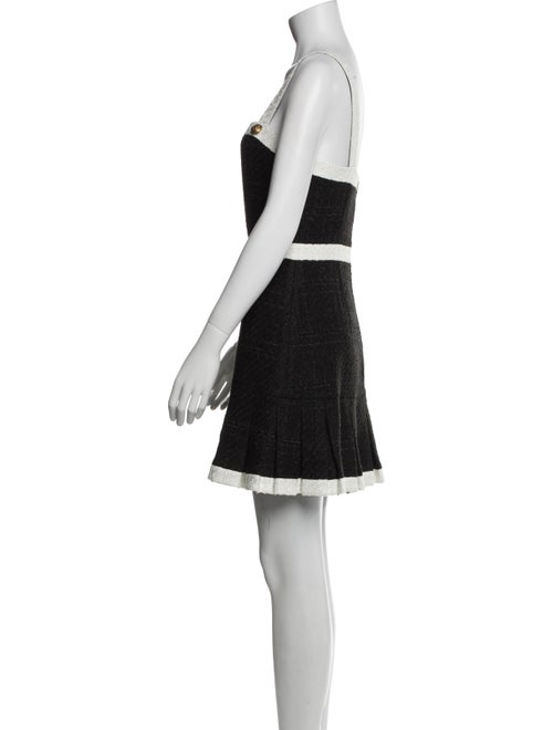 Alice + Olivia Square Neckline Mini Dress
