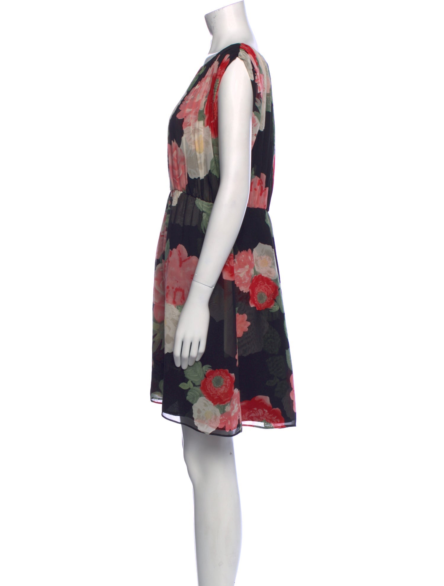 Alice + Olivia Silk Mini Dress